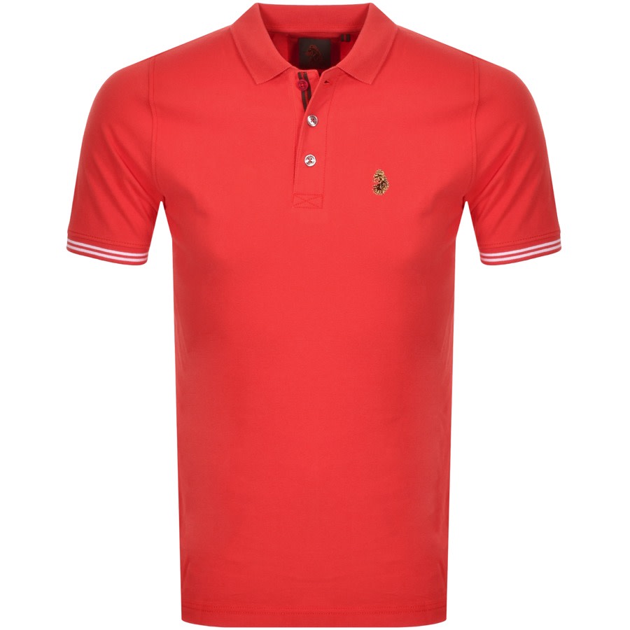 Alternative Image for ProductLuke 1977 New Mead Polo T Shirt Red1